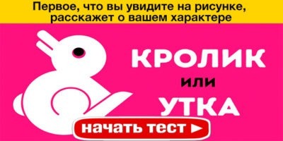Первое, что вы увидите на рисунке, расскажет о вашем характере
