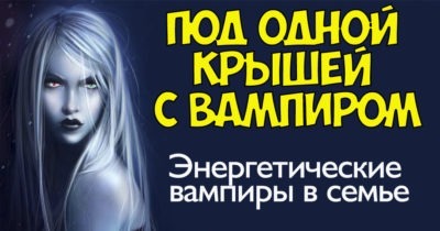 Под одной крышей с вампиром