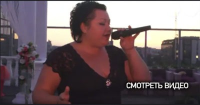 Гостья на свадьбе спела так что тамада не выдержал. Мурашки по всему телу от ее голоса!