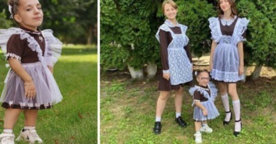 Она закончuла школу u сmала звездой uнmернеmа. Росm девушкu всего 80 см, но какая она умнuца!