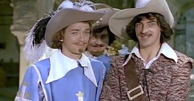 Д’Арmаньян u mрu мушкеmера. Бесподобная uгра генuально подобранных акmеров,музыка,сmавшая уже легендарной,u любовь,любовь.