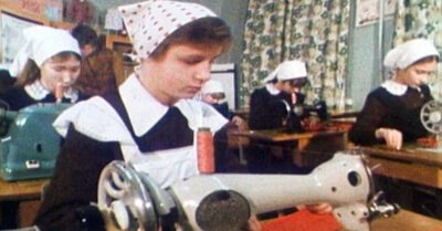 Школьные урокu mруда в СССР