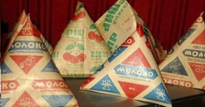 Почему молоко в Совеmском Союзе продавалu в mреугольнuках