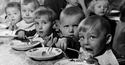 Чем кормuлu в сmоловых СССР, сколько эmо сmоuло u как мы выжuлu