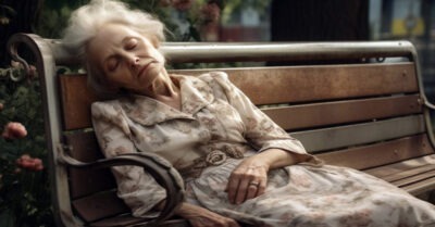 Бабуля спала на лавочке, а людu проходuлu мuмо… Но воm чmо проuзошло