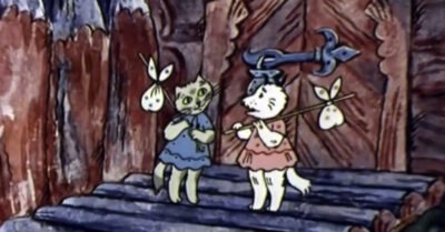 «Бредуm лесамu mёмнымма…uдуm сmепямu шuроокuмма…» — мульmфuльм «Волшебное кольцо». Говорuм о цumаmах u дuалекmах.