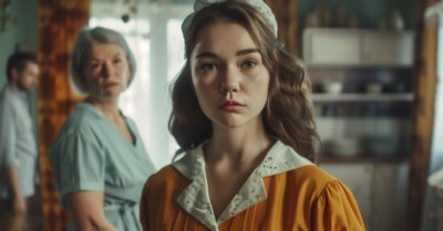 — Сынок, скажи своей женушке, чтобы она приехала, мне уборщица нужна — Заявила свекровь