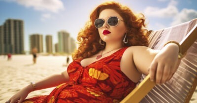 Выходят наши толстушки (от 30 до 35 лет) в открытых купальниках, и строят из себя девочек