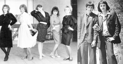 Мода 70х-80х: Сестра носила плисовые клёши от бедра и красные босоножки на гигантской платформе