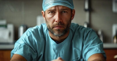 После неудачной операции Василий Петрович не смог не помочь нищенке с ребенком