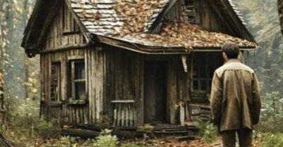 Войдя в лесную хибару, беглый зэк наткнулся на мать, сидевшую у кроватки дочери. Позже произошло неожиданное