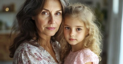 — Потому что ты… ты старая, мам! — выпалила Ева. — Все думают, что ты моя бабушка