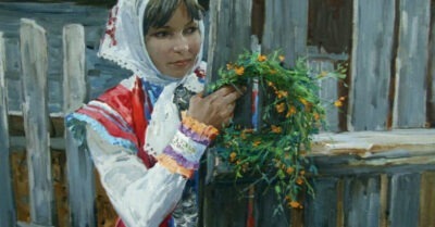 Соседка.  В каждой деревне своя ведьма