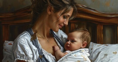 Приёмный. Возьми его. Возьми на руки. Неужели не чувствуешь? Его нам Бог послал!