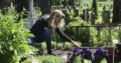 Вдовец пришёл на могилку жены, увидел виновницу её гибели. И пропал