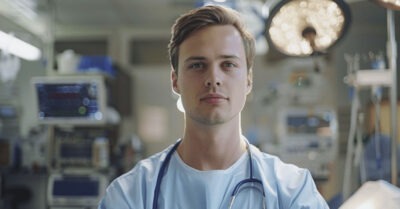 Хирурга выжили с работы, и он переехал в глухомань. В первую ночь послышался необычный стук в окно