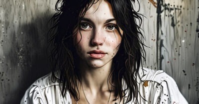 Замухрышка в застиранном платье