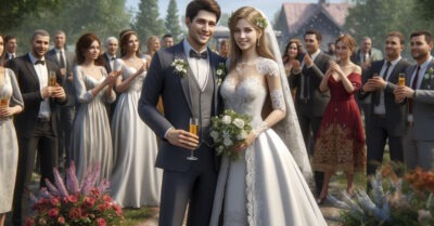 Сын богача позвал нищенку сыграть роль его невесты на свадьбе. Когда бродяжка там встретила гостью, та расплакалась