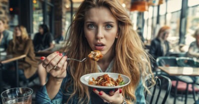 – Разделите счет, пожалуйста, — сказал Алексей официанту. Наталья лихорадочно сглотнула слюну, денег с собой у нее не было