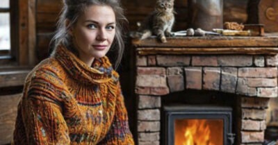 Разобрав печь в старом доме, хозяйка вздрогнула от находки