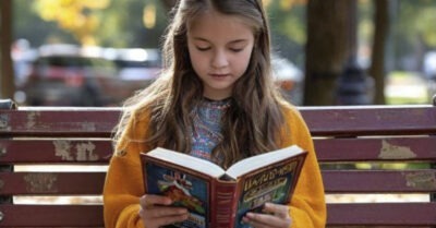 Девочке в парке незнакомец подарил книгу. Когда она показала её матери, та ахнула и побледнела