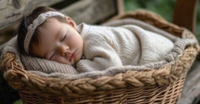 Торопясь на работу уборщица нашла корзинку с малышом. Кто бы мог подумать что малыш