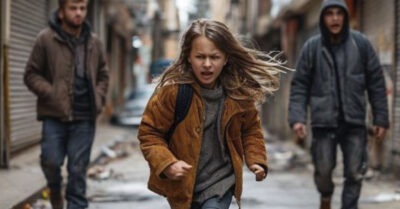 «Там какие-то алкаши до девочки докапываются», — крикнул мне мальчонка. Я забежал за гаражи, но спасать её уже не пришлось