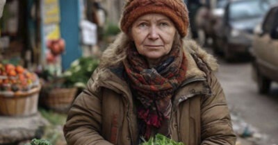 Многодетная мать продавала овощи с огорода, когда гопники налетели на нее. Но дальше случилось