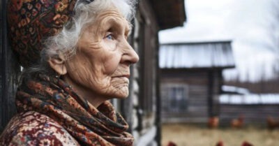 Ты всё равно уже не жилец, — сказал сын матери и увез ее в лес