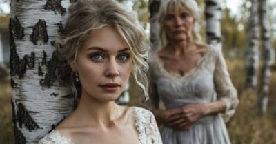 Свекровь осмеяла невесту, и она сбежала со свадьбы и встретила в парке странную старушку