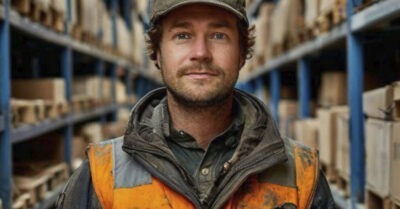 Весь персонал на складе хохотал над новым грузчиком.  Но не тут-то было…