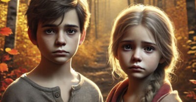 «Дяденька, помогите нам, мы заблудились» — сказали детки грибнику, не зная к чему это приведет