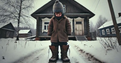 «Опять он в старой обуви шагает, смотрите! » — кричали вслед мальчугану из небогатой семьи