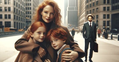 – Ты мне соврала. Зачем? – спросил бывший, глядя на двух рыжих близняшек