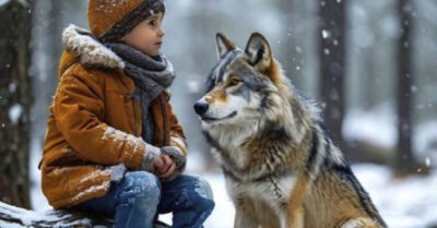 Будучи маленьким мальчуганом он спас волчонка. Дима не ожидал, чем это аукнется для него