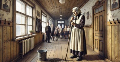 «Королева метелки» — смеялись дети вслед уборщице. Но однажды все изменилось