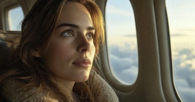 Юля полетела на юбилей к свекрови на день раньше и вздрогнула, когда ее окликнули по имени в самолете