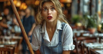 Начальник заставил официантку раздеться при всех, чтобы доказать, что она  не воровка