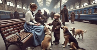 «Я тоже кушать хочу… Можно мне ломтик? » — обратился несчастный мальчуган к Алёне