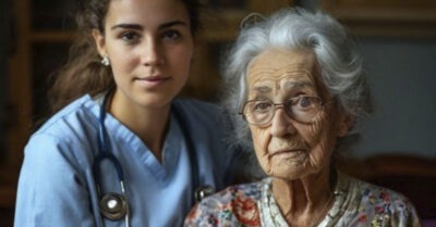 Я устроилась сиделкой к пожилой женщине, но что-то с ней странноватое происходит по ночам