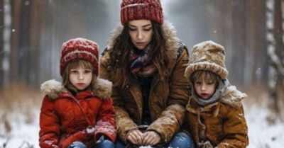 — Вы меня с детьми когда-то на мороз выгнали, — помните? Ах, не было такого! Короткая же у вас память!