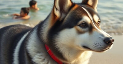 Бездомный пес первым увидел в воде ребенка. Его смелый поступок потряс всех, кто был на отдыхе