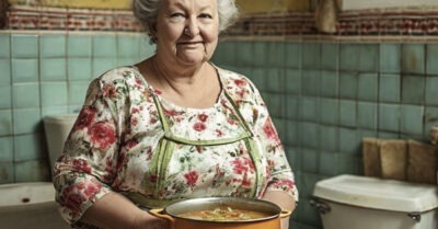 — Твоя мама выплеснула кастрюлю моей солянки в унитаз! Пусть теперь готовит сама!