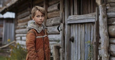 Мальчуган из небогатой позабыл про свой день рождения, но у калитки он увидел пакет «Что это, кто это оставил? «