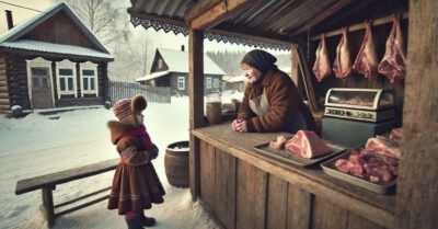 Извините, а у вас есть что нибудь для кошек? У меня соседка бабушка, вообще ничего не ест, только кошек своих и кормит