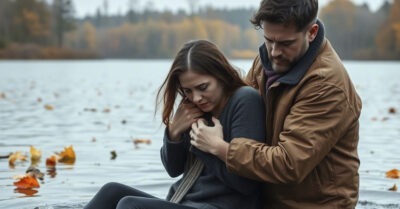 Бедный парень спас тонущую незнакомку, а увидев её друга, заплакал…