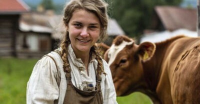 Деревенская Золушка: как работящая доярка стала самой счастливой женщиной в селе