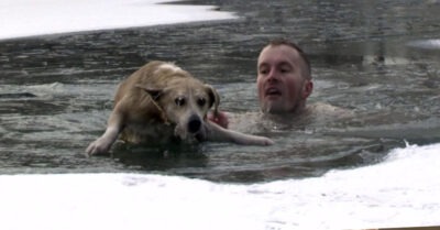 Чуть сам не погиб, но вытащил бедолагу