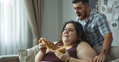 – Жирная корова, погляди на себя в зеркало! – вопил муж, уходя к любовнице. О том, какая его настигнет участь, он не додумывался.