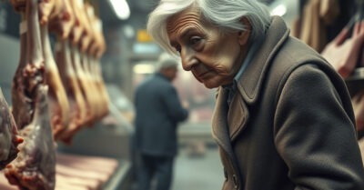 «Мне бы себя прокормить. До пенсии неделька, копеечки считаю, чтобы прожить…» — прошептала бабушка